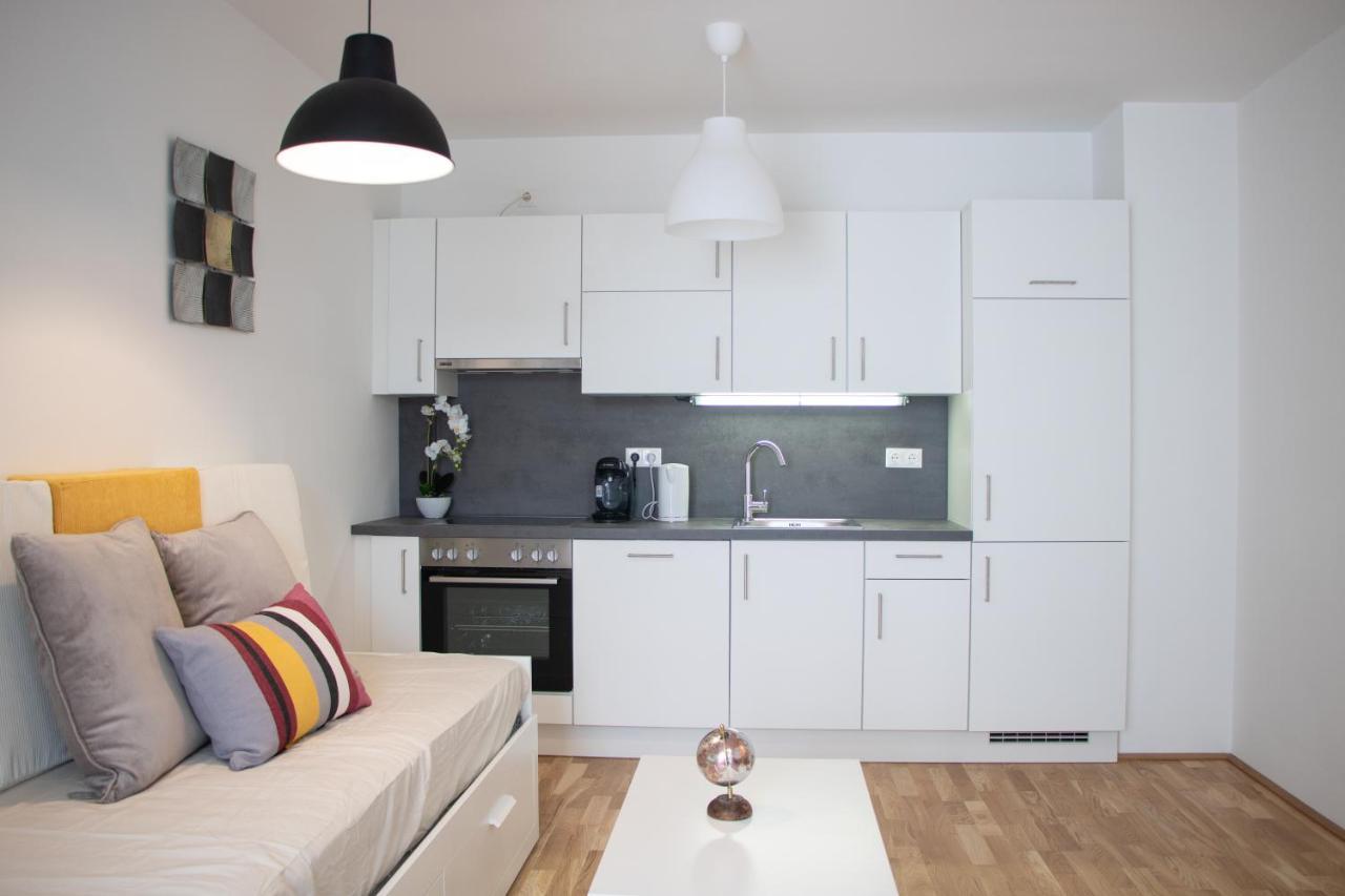 Flat2Go Modern Apartments - Harmony Of City And Nature Bécs Kültér fotó