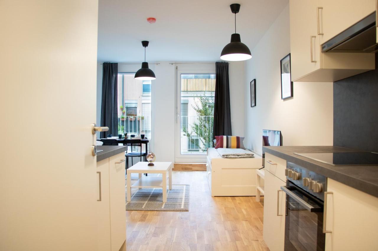 Flat2Go Modern Apartments - Harmony Of City And Nature Bécs Kültér fotó