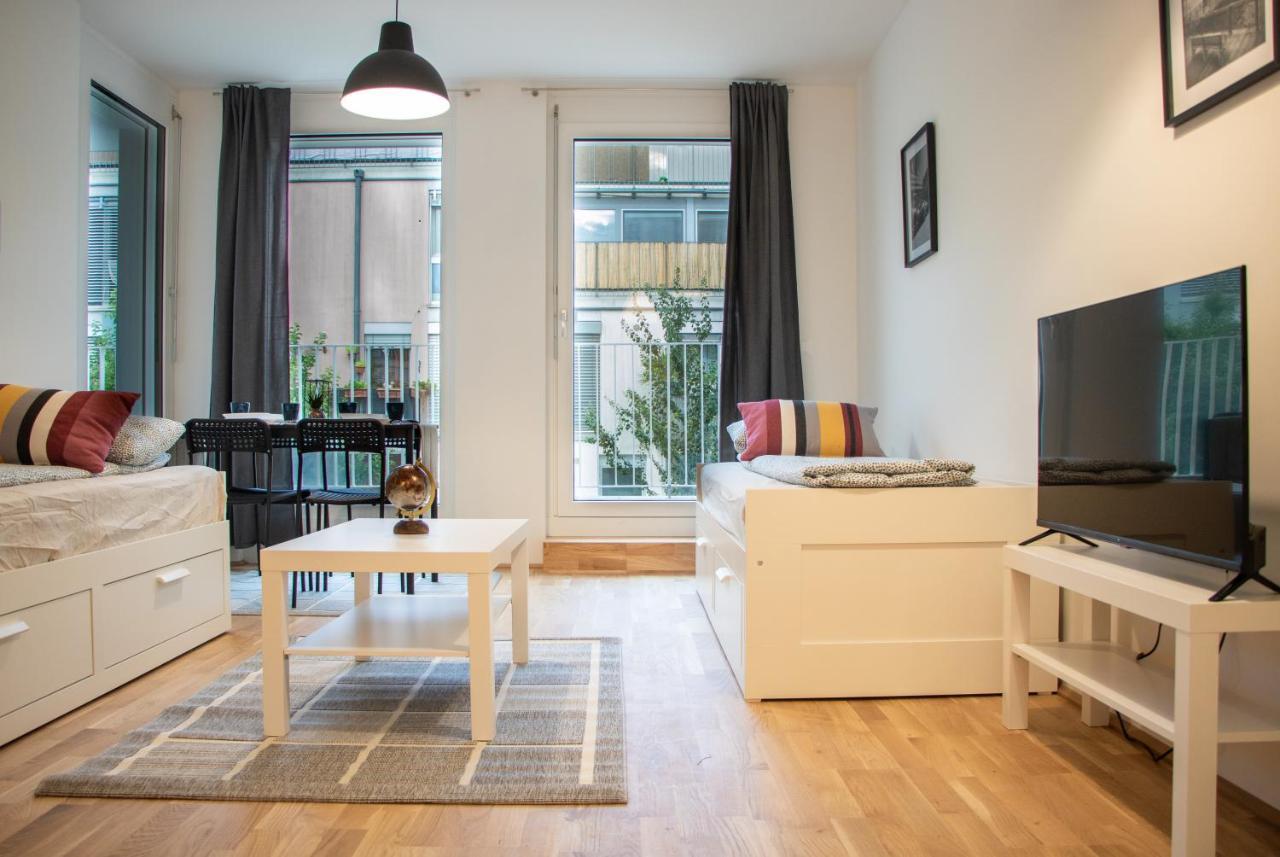 Flat2Go Modern Apartments - Harmony Of City And Nature Bécs Kültér fotó